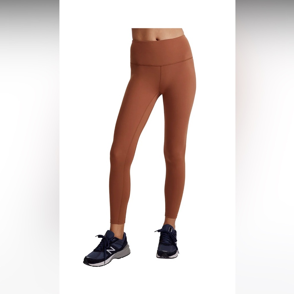 VARLEY Let's Move High Rise Legging 25" in RAWHIDE, size SMALL